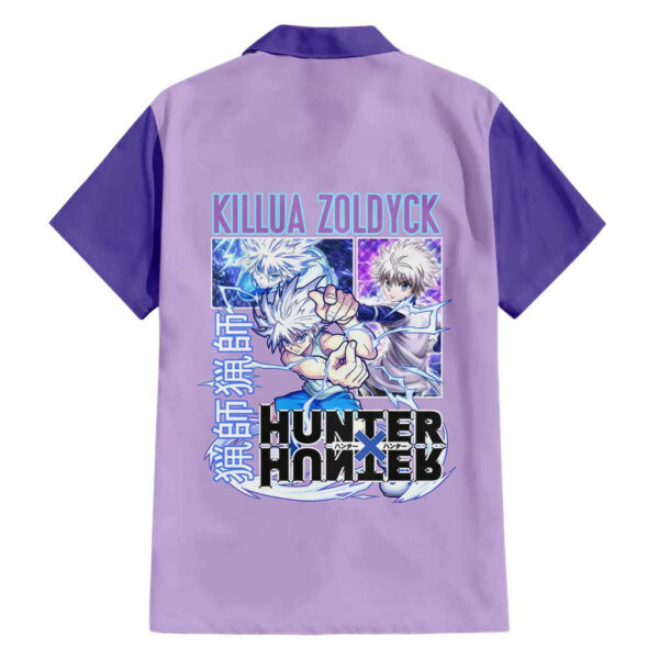 Killua Zoldyck Hunter x Hunter Hawaiian Shirt Anime 2.jpg
