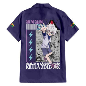 Killua Zoldyck Hunter x Hunter Hawaiian Shirt Anime V2 1.jpg