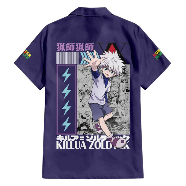 Killua Zoldyck Hunter x Hunter Hawaiian Shirt Anime V2 1.jpg