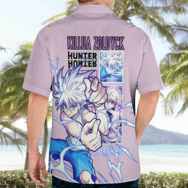Killua Zoldyck Hunter x Hunter Hawaiian Shirt Anime V3 4.jpg