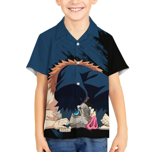Kimetsu Inosuke Hawaiian Shirt Demon Slayer 5.jpg