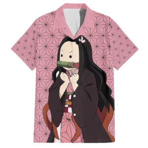 Kimetsu Nezuko Demon Slayer Hawaiian Shirt Anime Funny 1.jpg