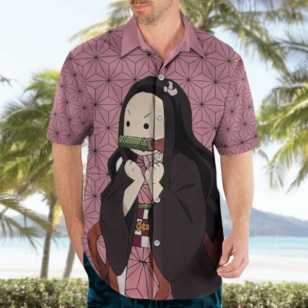 Kimetsu Nezuko Demon Slayer Hawaiian Shirt Anime Funny 3.jpg
