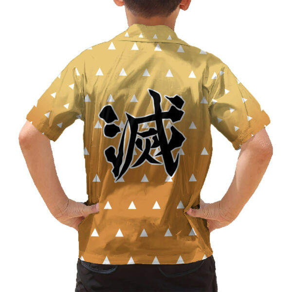Kimetsu Zenitsu Hawaiian Shirt Demon Slayer Anime Funny 6.jpg