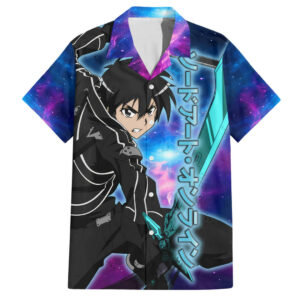 Kirito Galaxy Style Hawaiian Shirt Sword Art Galaxy 1.jpg