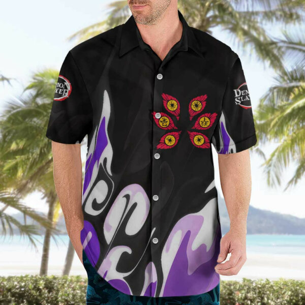 Kokushibo Demon Slayer Hawaiian Shirt Anime 3.jpg