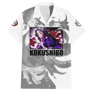 Kokushibo Kimesu No Yaiba Hawaiian Shirt Japan Anime 1.jpg