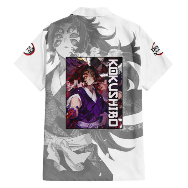 Kokushibo Kimesu No Yaiba Hawaiian Shirt Japan Anime 2.jpg