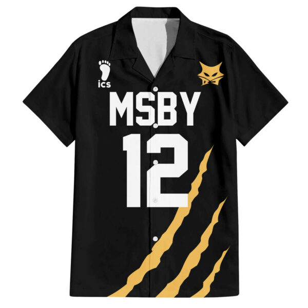 Kotaro Bokuto Number 12 MSBY Anime Hawaiian Shirt 1.jpg