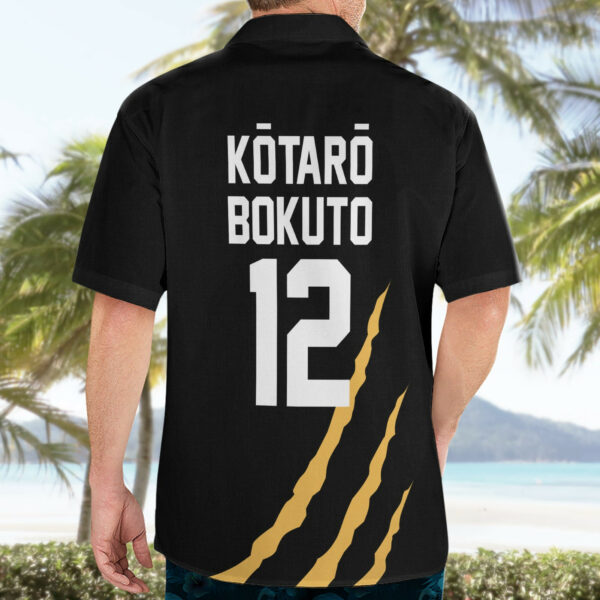 Kotaro Bokuto Number 12 MSBY Anime Hawaiian Shirt 4.jpg