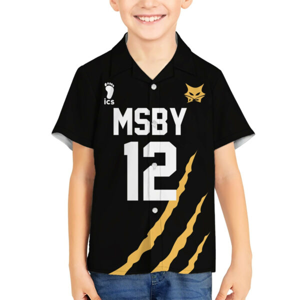 Kotaro Bokuto Number 12 MSBY Anime Hawaiian Shirt 5.jpg