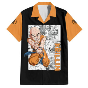Krillin Anime Manga Hawaiian Shirt 1.jpg