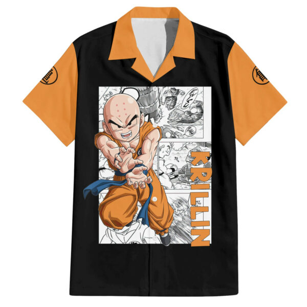 Krillin Anime Manga Hawaiian Shirt 1.jpg