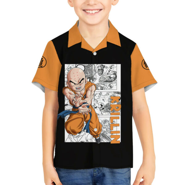 Krillin Anime Manga Hawaiian Shirt 5.jpg