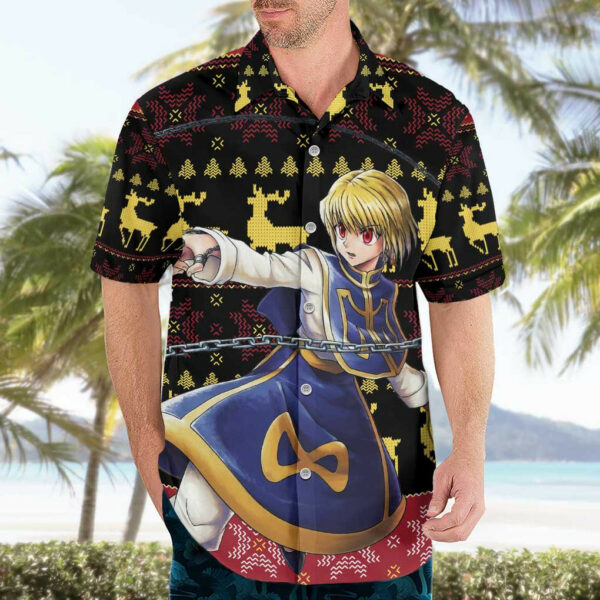 Kurapika Hunter X Hunter Hawaiian Shirt Anime Mix Christmas 3.jpg