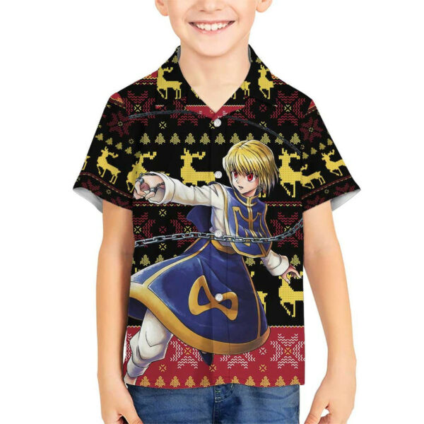 Kurapika Hunter X Hunter Hawaiian Shirt Anime Mix Christmas 5.jpg