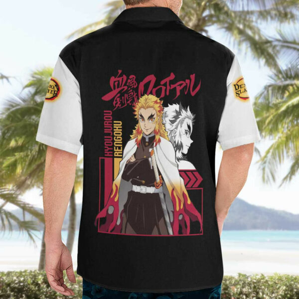Kyojuro Rengoku Demon Slayer Hawaiian Shirt Anime 4.jpg
