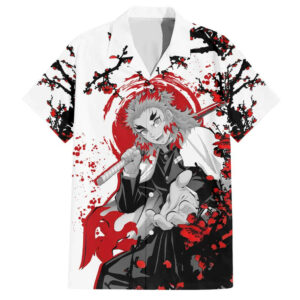 Kyojuro Rengoku Demon Slayer Hawaiian Shirt Anime Japan 1.jpg