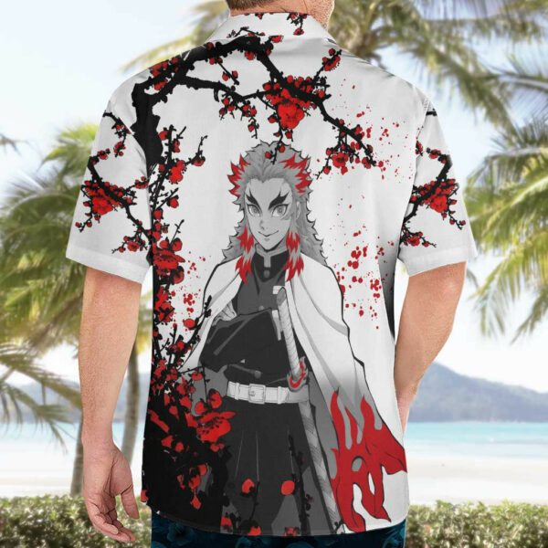 Kyojuro Rengoku Demon Slayer Hawaiian Shirt Anime Japan 4.jpg