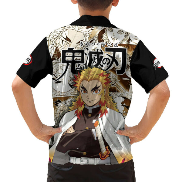Kyojuro Rengoku Demon Slayer Hawaiian Shirt Anime Mix Manga 6.jpg