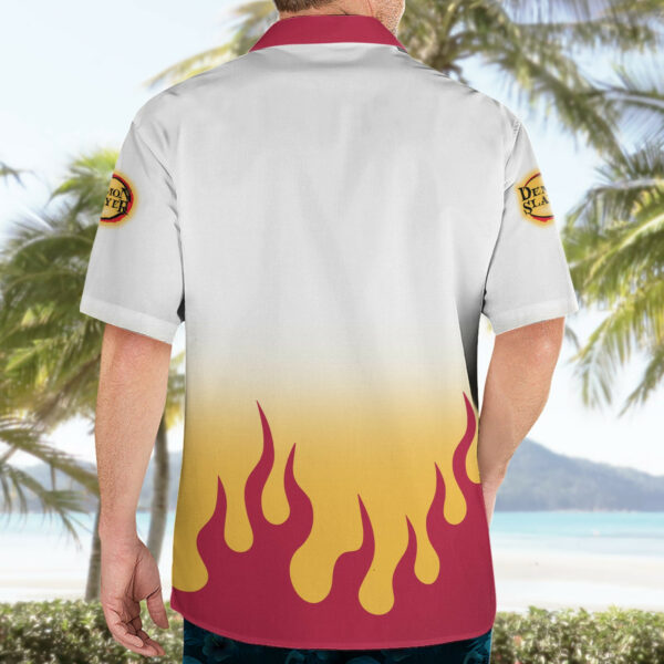 Kyojuro Rengoku Flame Hashira Anime Hawaiian Shirt 4.jpg