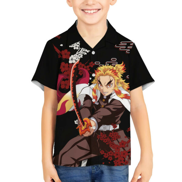 Kyojuro Rengoku Japan Style Hawaiian Shirt 5.jpg