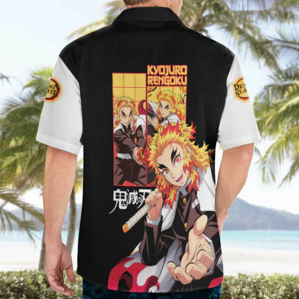 Kyojuro Rengoku V2 Demon Slayer Hawaiian Shirt Anime 4.jpg