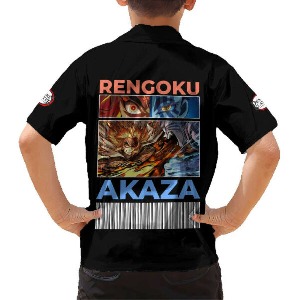 Kyojuro Rengoku vs Akaza Demon Slayer Hawaiian Shirt Anime 6.jpg