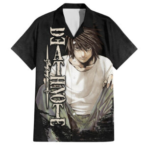 L Lawliet Death Note Hawaiian Shirt 1.jpg