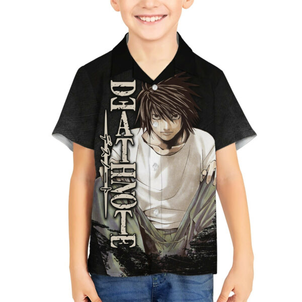 L Lawliet Death Note Hawaiian Shirt 5.jpg
