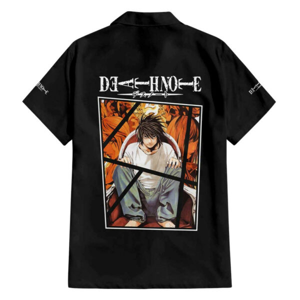 L Lawliet Death Note Hawaiian Shirt Anime 2.jpg