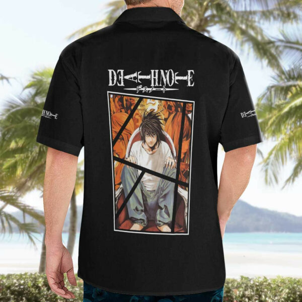L Lawliet Death Note Hawaiian Shirt Anime 4.jpg