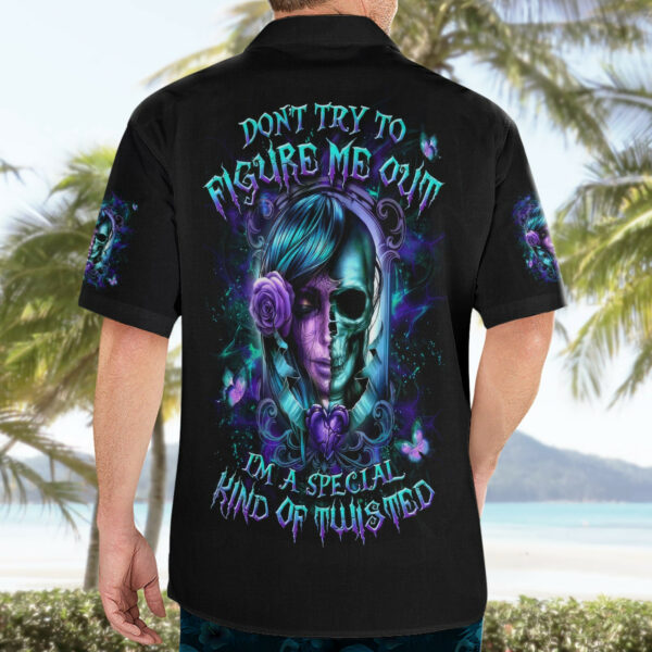 Lady Skull Hawaiian Shirt Dont Try To Figure Me Out Im A Special Kind Of Twisted 4.jpg