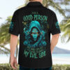 Lady Skull Hawaiian Shirt Iam A Good Person But Dont Give Me Are To Show My Evil Side 4.jpg