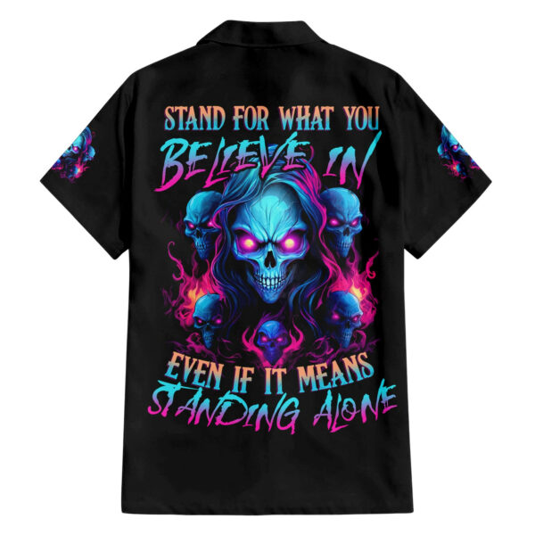 Lady Skull Hawaiian Shirt Stand For What You Believe In Even If It Means Standing Alone 1.jpg