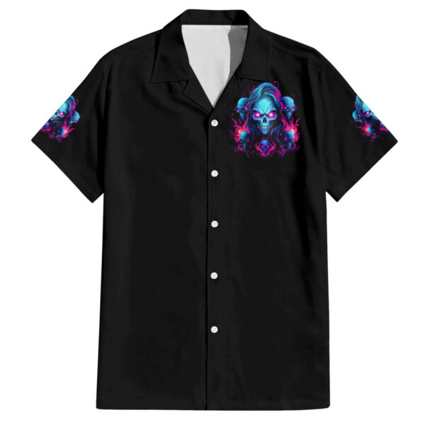 Lady Skull Hawaiian Shirt Stand For What You Believe In Even If It Means Standing Alone 2.jpg
