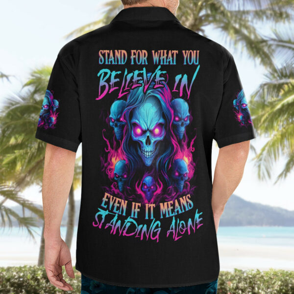 Lady Skull Hawaiian Shirt Stand For What You Believe In Even If It Means Standing Alone 4.jpg
