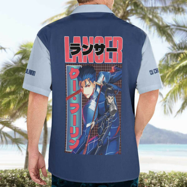 Lancer Fate Stay Night Unlimited Blade Works Hawaiian Shirt Anime 4.jpg