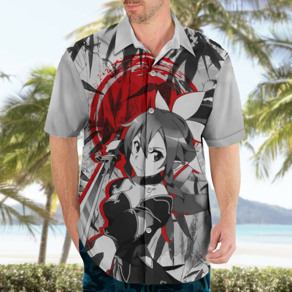 Leafa Japan Style Hawaiian Shirt Sword Art Online 3.jpg