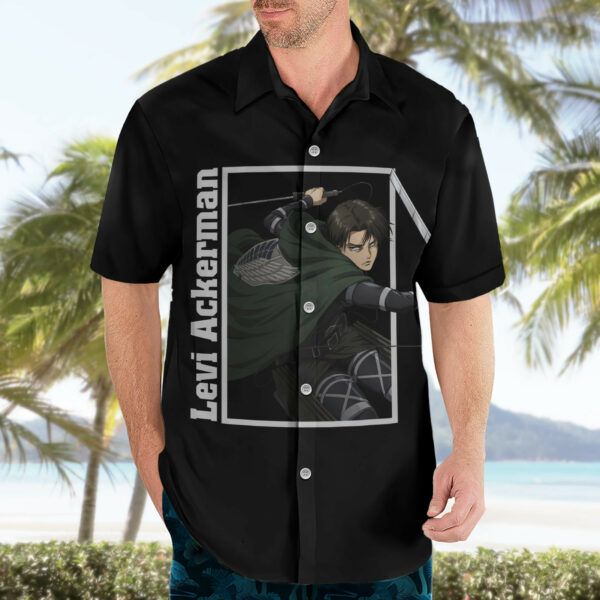Levi Ackerman Hawaiian Shirt Attack On Titan Anime 3.jpg