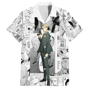 Loid Forger Spy X Family Hawaiian Shirt Manga Mix Anime 1.jpg