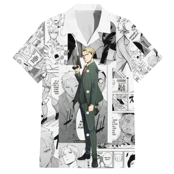 Loid Forger Spy X Family Hawaiian Shirt Manga Mix Anime 1.jpg