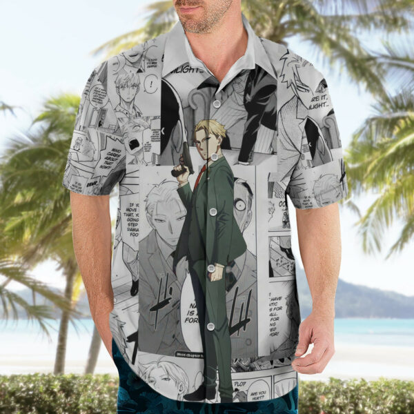 Loid Forger Spy X Family Hawaiian Shirt Manga Mix Anime 3.jpg