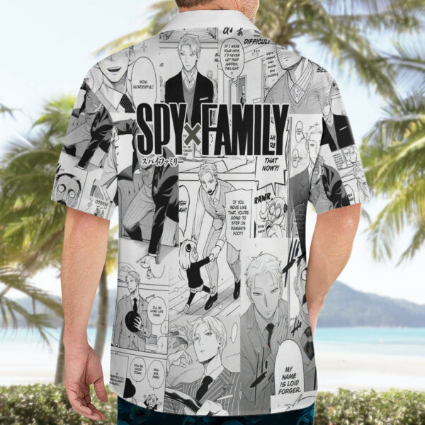 Loid Forger Spy X Family Hawaiian Shirt Manga Mix Anime 4.jpg
