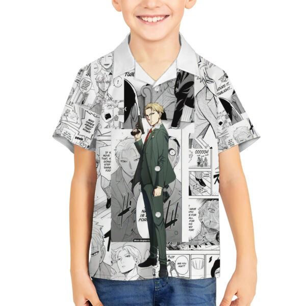 Loid Forger Spy X Family Hawaiian Shirt Manga Mix Anime 5.jpg