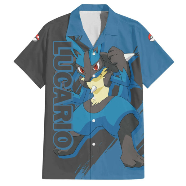 Lucario Anime Pokemon Hawaiian Shirt 1.jpg