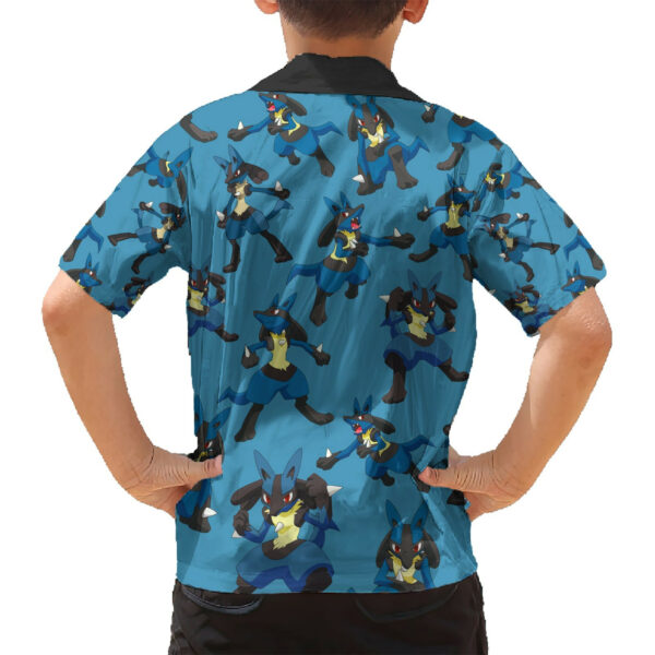 Lucario Pattern Style Hawaiian Shirt 6.jpg