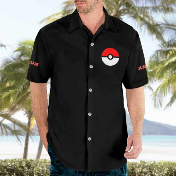 Lucario Pokemon Hawaiian Shirt Anime 3.jpg