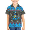 Lucario Pokemon Hawaiian Shirt Anime Pixel Christma Pattern 5.jpg