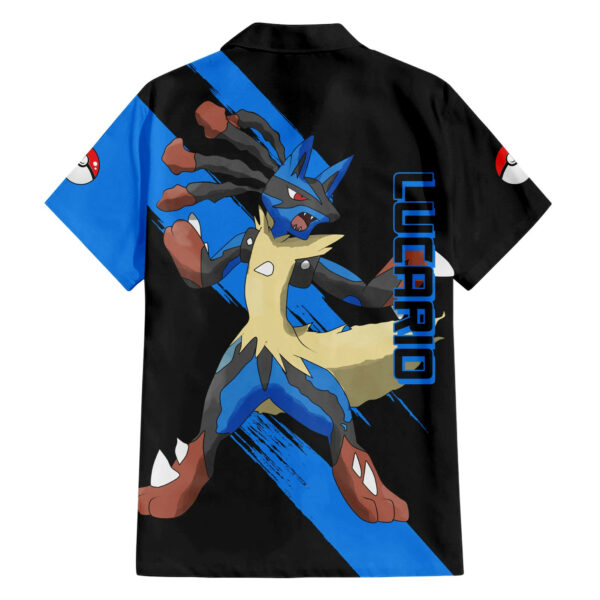 Lucario mix Mega Evolved Hawaiian Shirt 2.jpg